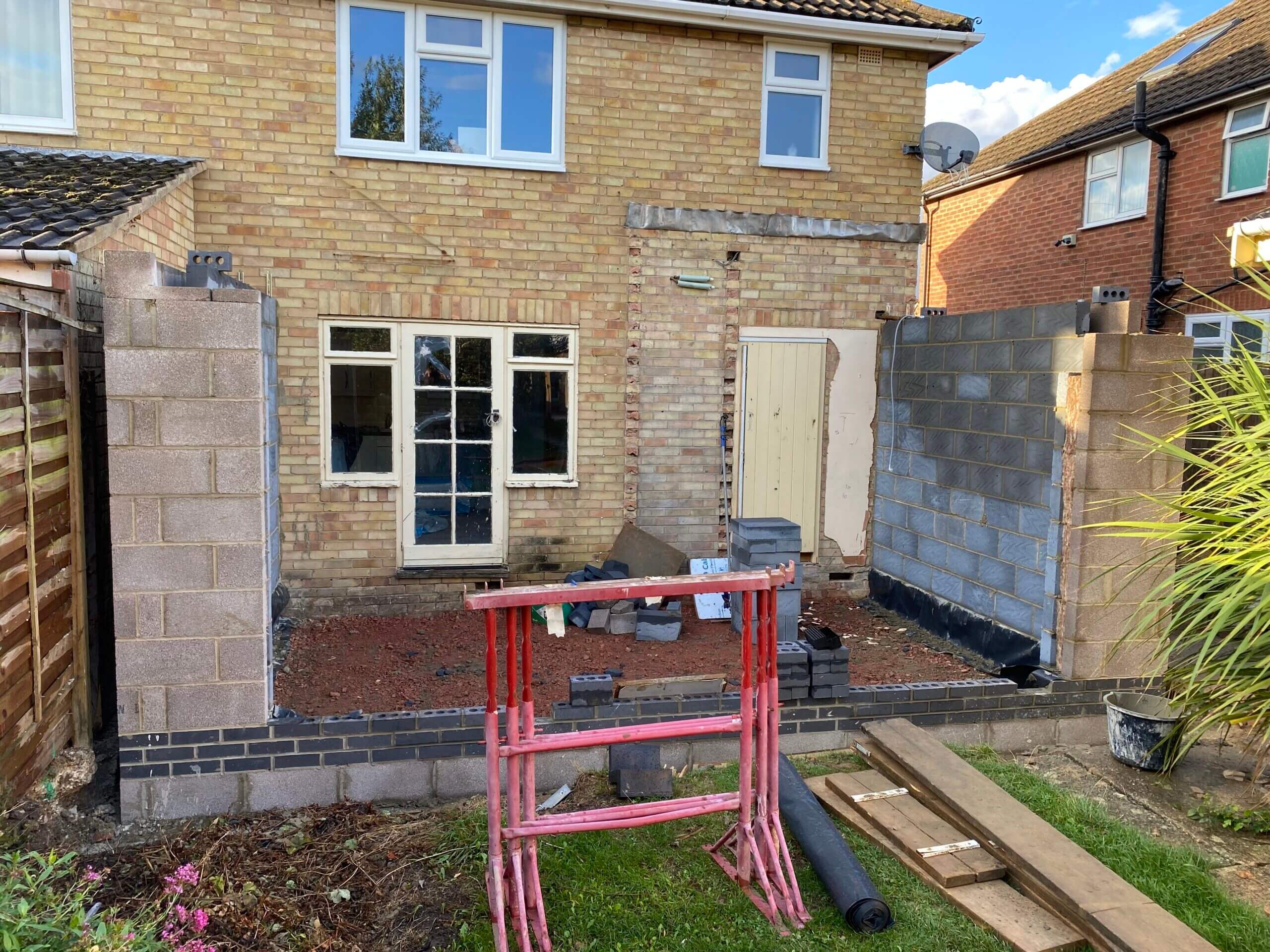 House extension, Cheltenham — rear single-storey