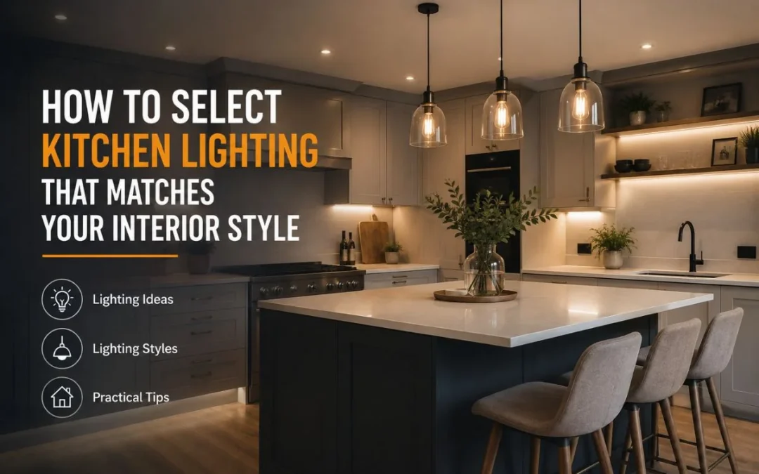 How to Select Kitchen Lighting That Matches Your Interior Style